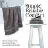 6-Piece Towel Set 600 GSM 100% Cotton Ultra Absorbent Soft Daily Use Bath Towels Hand Towels Washcloths Quick Dry Machine