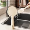 Suction Cup Stand-Up Non-Stick Rice Scoop for Household Rice Cookers Food-Grade Rice Ladle