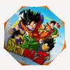 1pc Dragon Ball Z Automatic Folding Umbrella - Compact 8-Rib Design, Durable Plastic & Iron, Perfect Gift for Friends & Family, Outdoor Umbrella, Fash