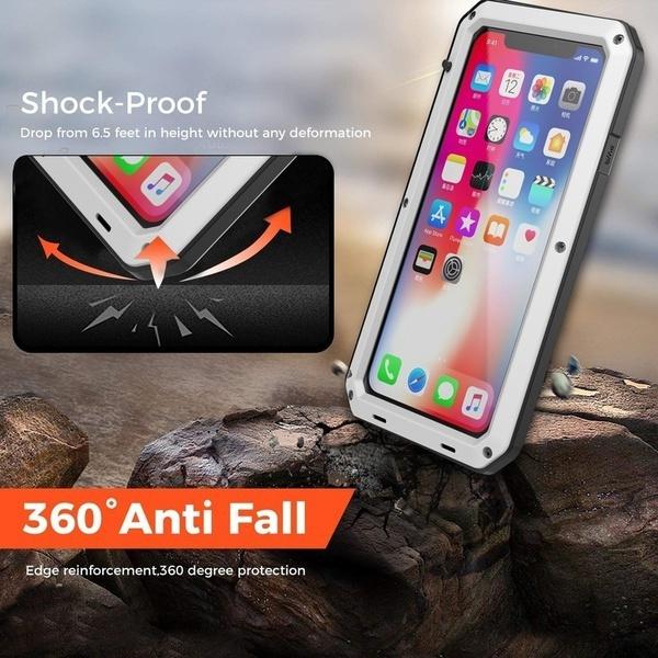 Metal Armor Heavy Duty Protect Outdoor Phone Case for Samsung Galaxy S23 S22 S21 Ultra Plus FE S20 Ultra IPhone 13 12 11 Mini Pro Max XS XR SE 2020