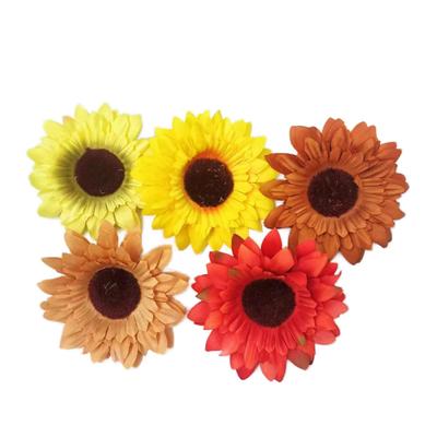 Simulation Wedding Sunflower Flower Head Is Suitable For Furniture Photography Wedding Diy Placement With Random Matching