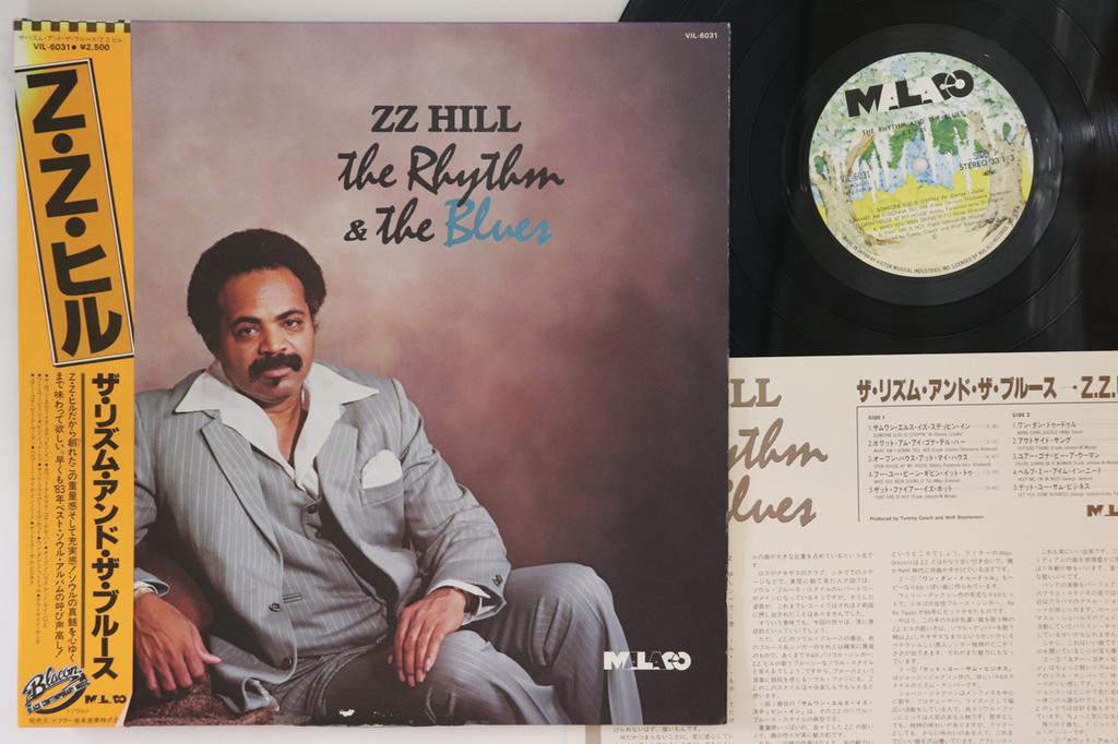 LP Record ZZ HILL - Rhythm And The Blues VIL6031 MALACO 1982 Japan Obi Soul/Funk Used