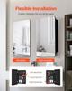 Medicine Cabinet 16" x 24" Mirror Medicine Cabinet Adjustable Shelves