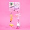 Kawaii Miffy Rabbit Keychain Cute Cartoon Miffy Rabbit Diy Keychain Creative Mobile Phone Chain Girl Bag Gift