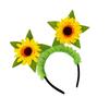 Sunflower Headband Children Headwear Christmas Party Photo Props Party Headwear Cosplay Accessories
