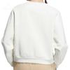 Adidas Casual Sports Series Brand Logo Round Neck Comfortable Fashion Sweatshirt Women sweatshirt Han-Jade-White JM8762