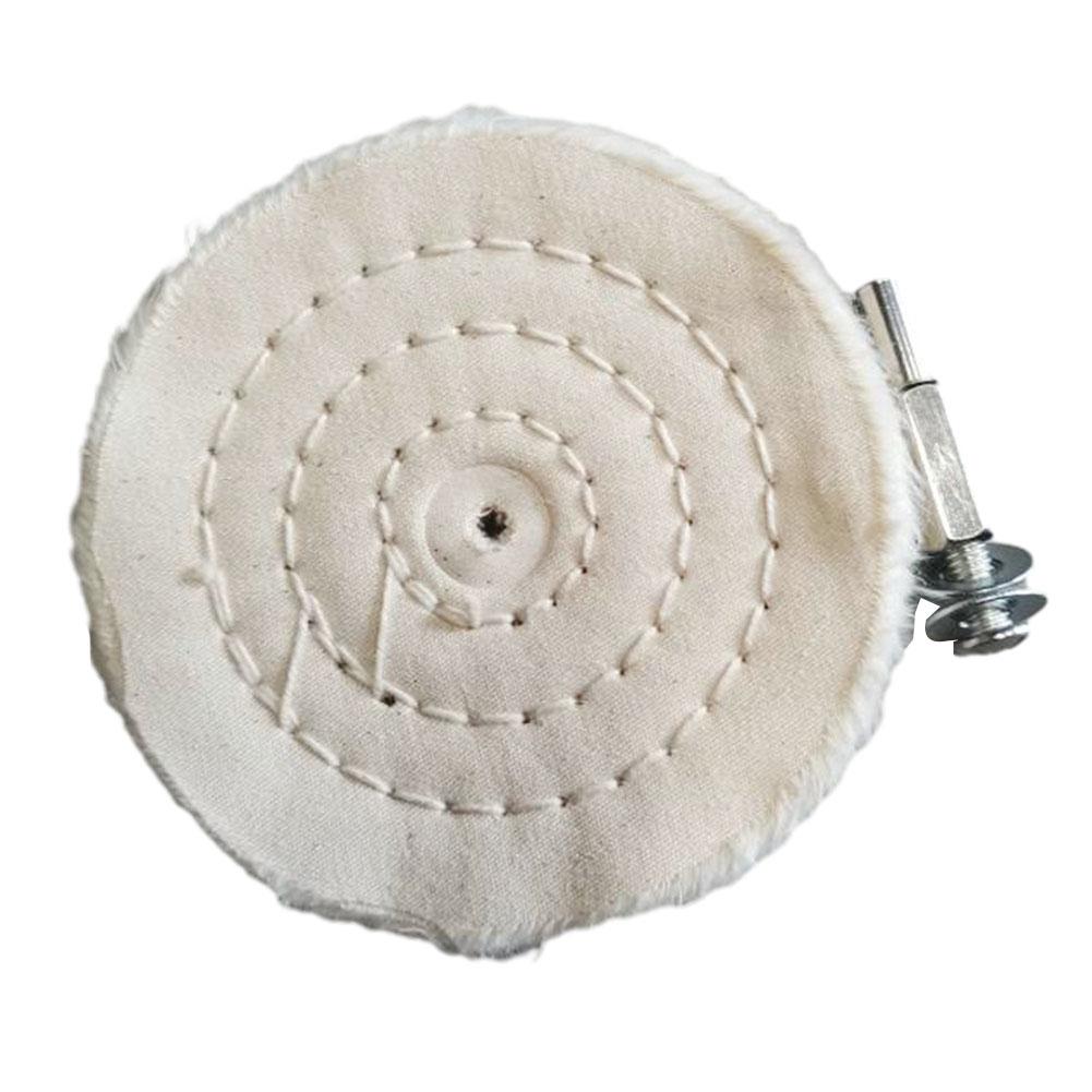 Polishing Wheels Cotton Cloth With Connecting Rod 1 Set