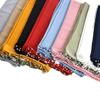 Long Chiffon Wave Edge Beaded Shawl For African Women