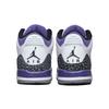 Air Jordan 3 Retro GS Dark Iris Kids Sneakers White Black Cement-Grey DM0967-105