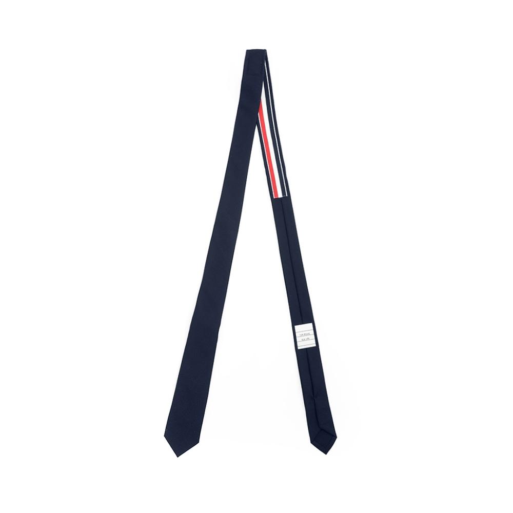 Том Браун Mnl001a 00626 415 В полоску Три линии Петля Твил с grosgrain Галстук MNL001A 00626 415