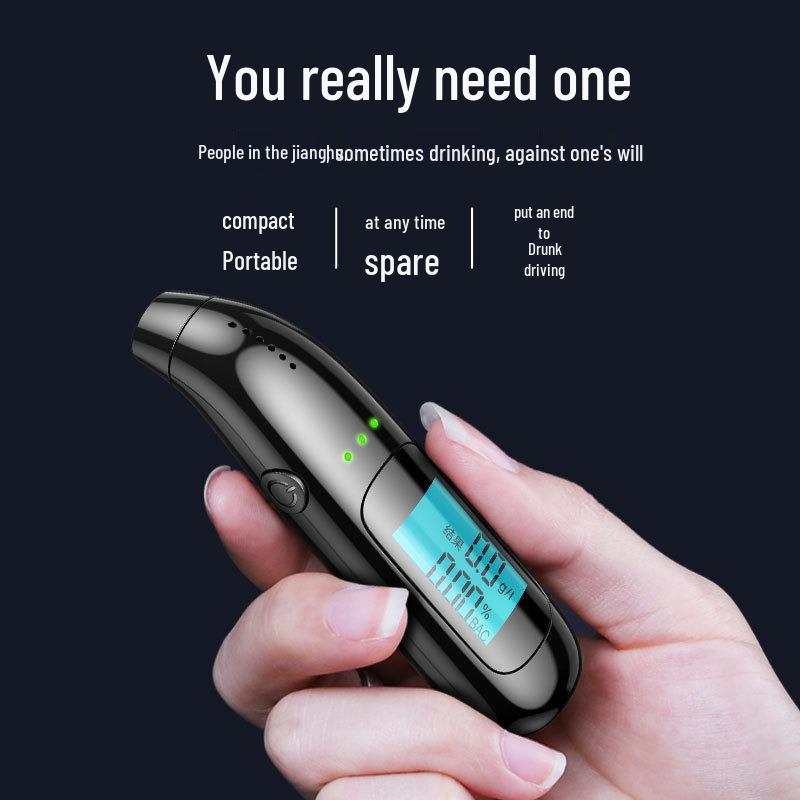 High-precision Breath Alcohol Tester for Drunk Driving, Specialized for Accurate Measurements, Exported to Japan.