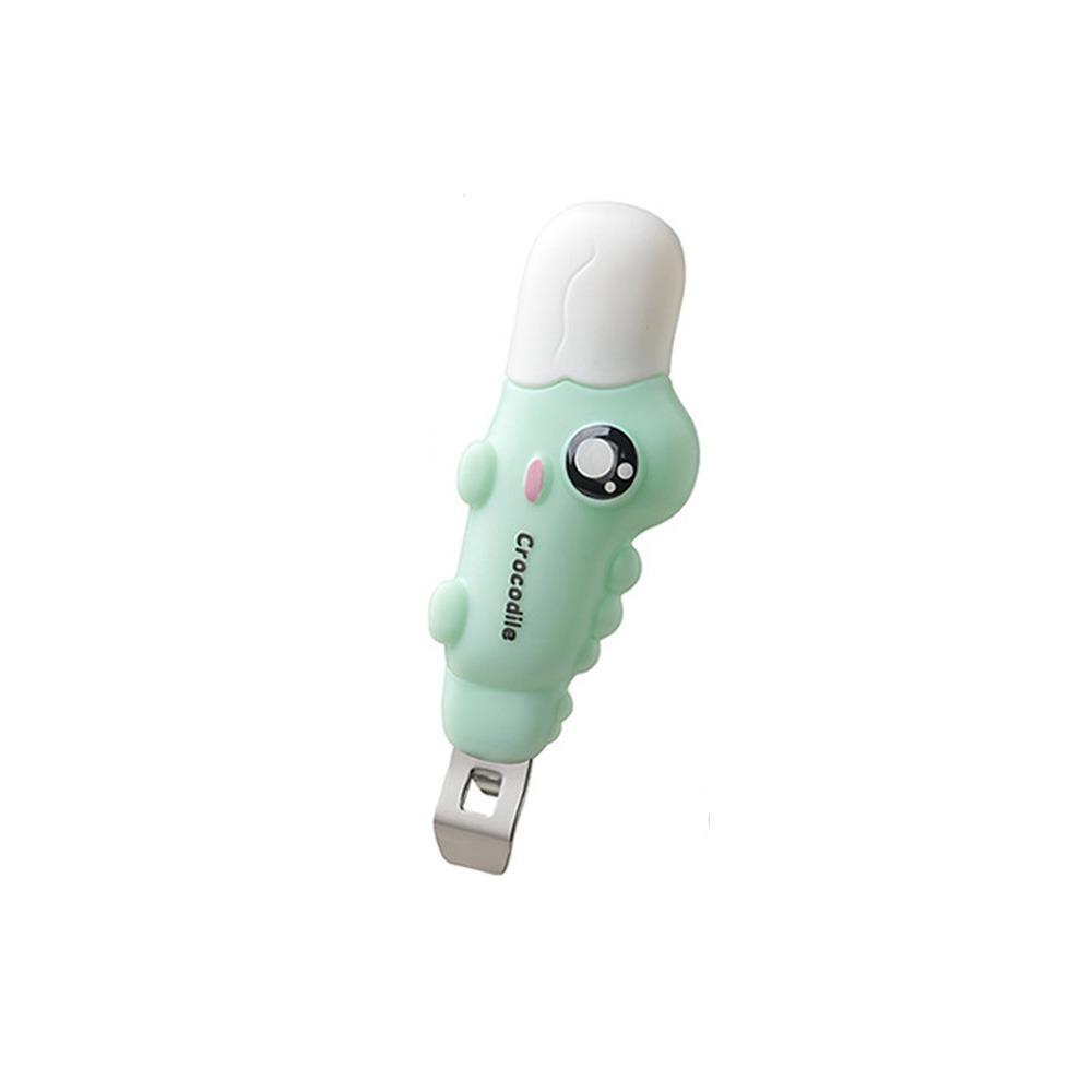 

Portable Little Crocodile Bottle Opener Mini Pocket Vial Opener 2 in 1 Bottle Opener Oral Liquids зелёный