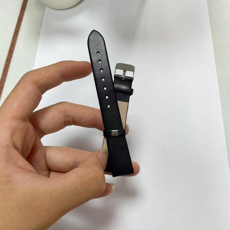 16 мм Ремешок для часов Мужской и женский ремешок для часов Многоцветный Однотонный плетеный ремешок для часов Пряжка-застежка Аксессуары для часов Ремешок для часов