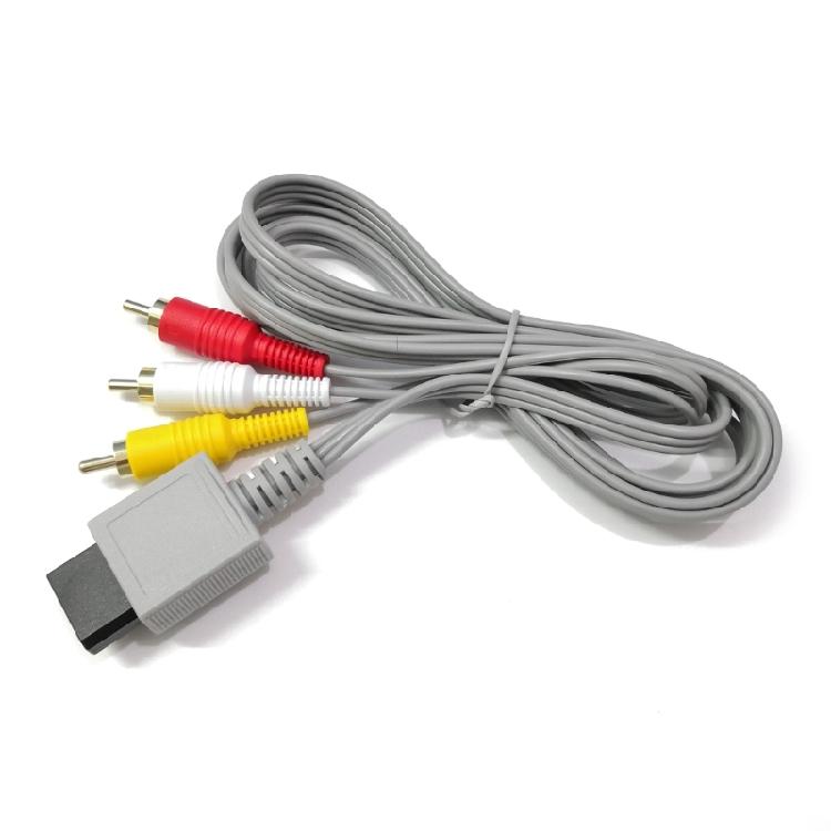 180cm Composite Adapter Cable Cord Male Wire for Consoles Connection to HDTV or Monitors 1.80m Length