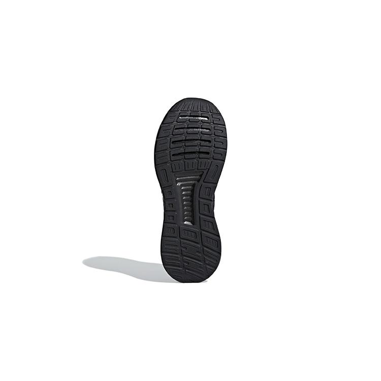 Adidas Neo Runfalcon 1.0 K Slip Resistant Low top Kids' Running Shoes Pure Black Kids' F36549