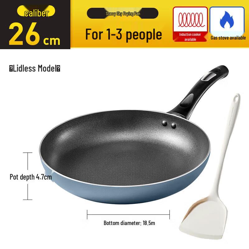 Chui Da Huang Non-stick Frying Pan with Spatula Set
