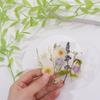 Round Acrylic Coasters Colorful Cup Mat Table Decoration Insulation Pad  Tea Table