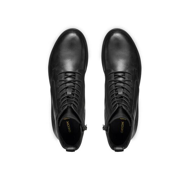 Black Geox D Rawelle D566RA 000TU C9999 Ankle Boots