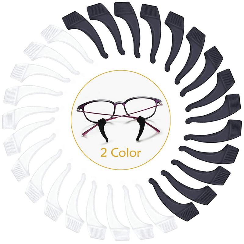 5/10pairs Silicone Anti-slip Ear Hook Glasses Holder Ear Bracket Ear Hook Buckle Glasses Accessories Glasses Holder