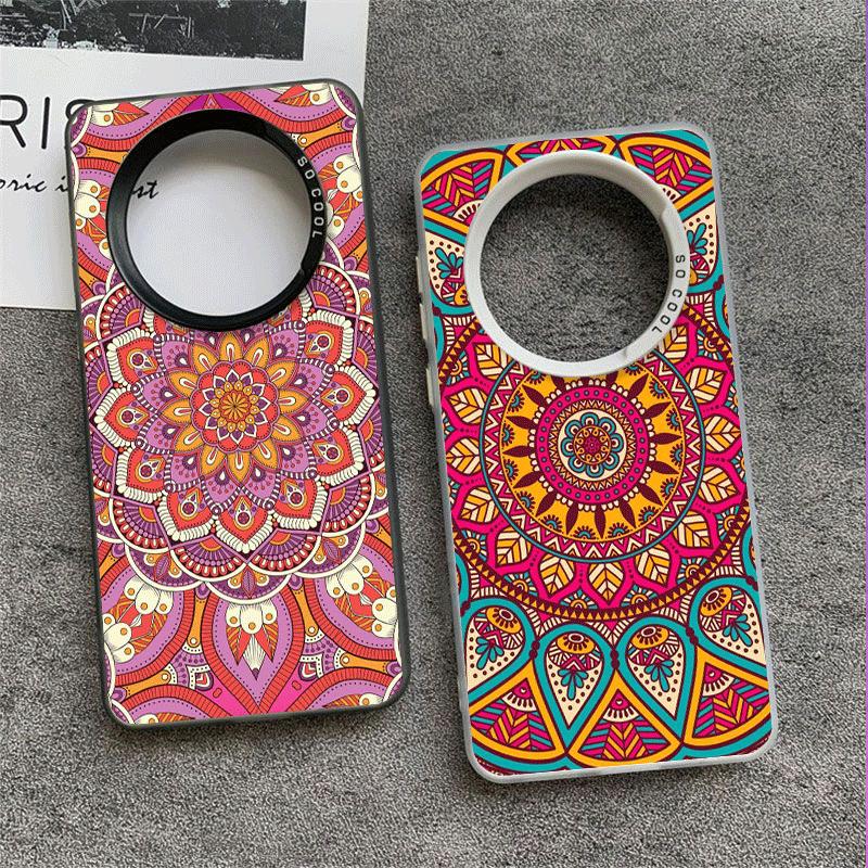 Mandala Style Pattern Shockproof Phone Case for Xiaomi Redmi Note 15 14 13 12 Pro Plus 11 11S 11T 5G Cover Anti Fall Fundas