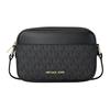 Jet Set Lightweight Signature Logo Coated Canvas Crossbody Bag Small Women Bags Black 35R6GTVC5B-0001