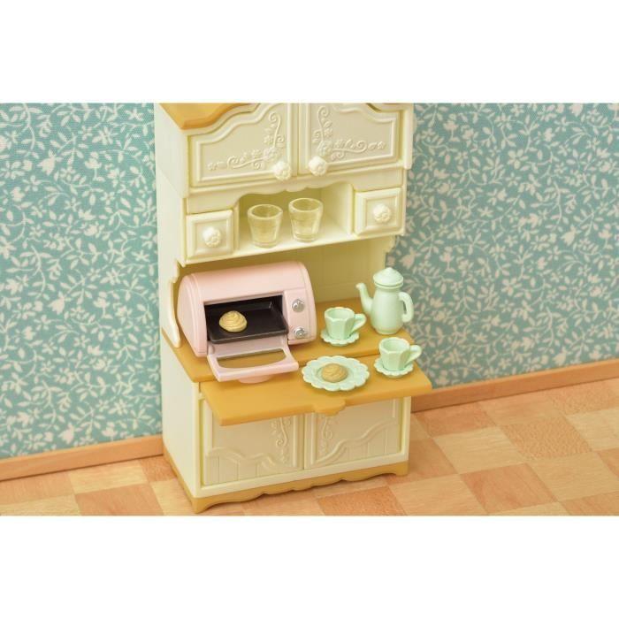 Figurines miniatures - SYLVANIAN FAMILIES - La salle à manger - Set complet pour meubler une salle à manger