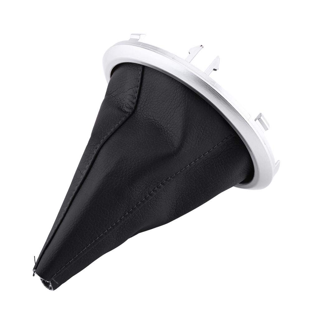 Lederstil Schalthebelknaufabdeckung Lederstil Schalthebelmanschette Universal -Qiilu Schaltung