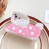 Korean Style Cute Puppy Acetic AcidHair Claw Flower Cartoon Hair Clip Animal Shark Clip  Girls