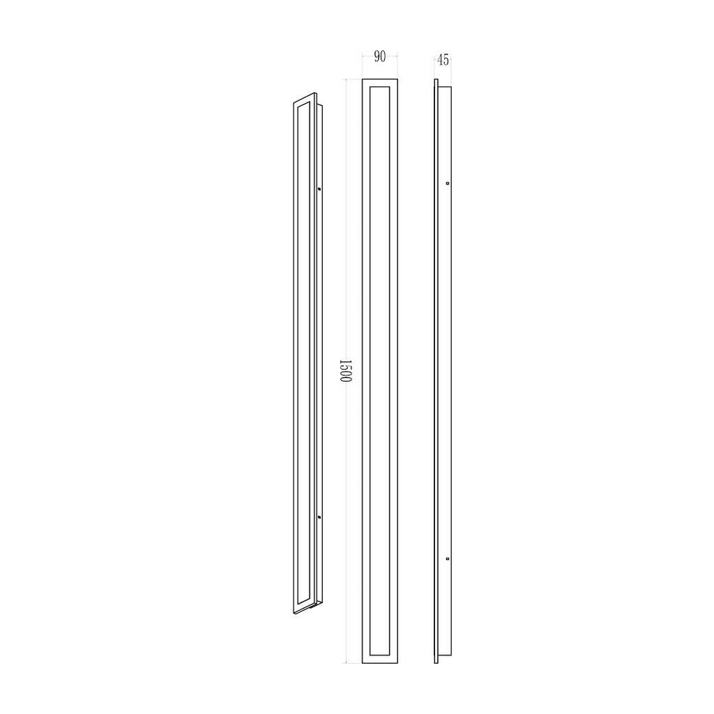 Kinkiet Wow 30W 3Cct Ip54 150Cm