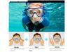 Adult Large Frame Silicone Diving and Snorkeling Goggles