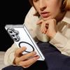 Ультра HD Прозрачный Чехол для телефона с беспроводной зарядкой Magsafe для Samsung Galaxy Z Fold7 6 5 4 3 5G Защита экрана Жесткая Защитная Крышка