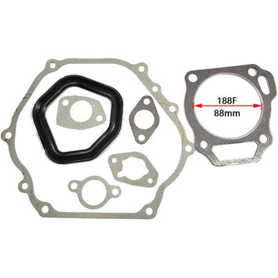 Set Completo Guarnizioni Motore per GX390 GX420 188F 190F 5KW 8KW 4 Tempi Motore a Benzina Testata Cilindri Valvole Marmitta Guarnizione Kit di Riparazione