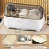 Kitchen Dish Drainer and Storage Box with Lid