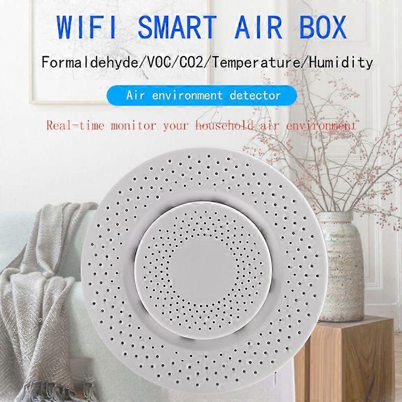 Smart Air Box 5 in 1 Smart Air Quality Detector Real-time Formaldehyde Testing