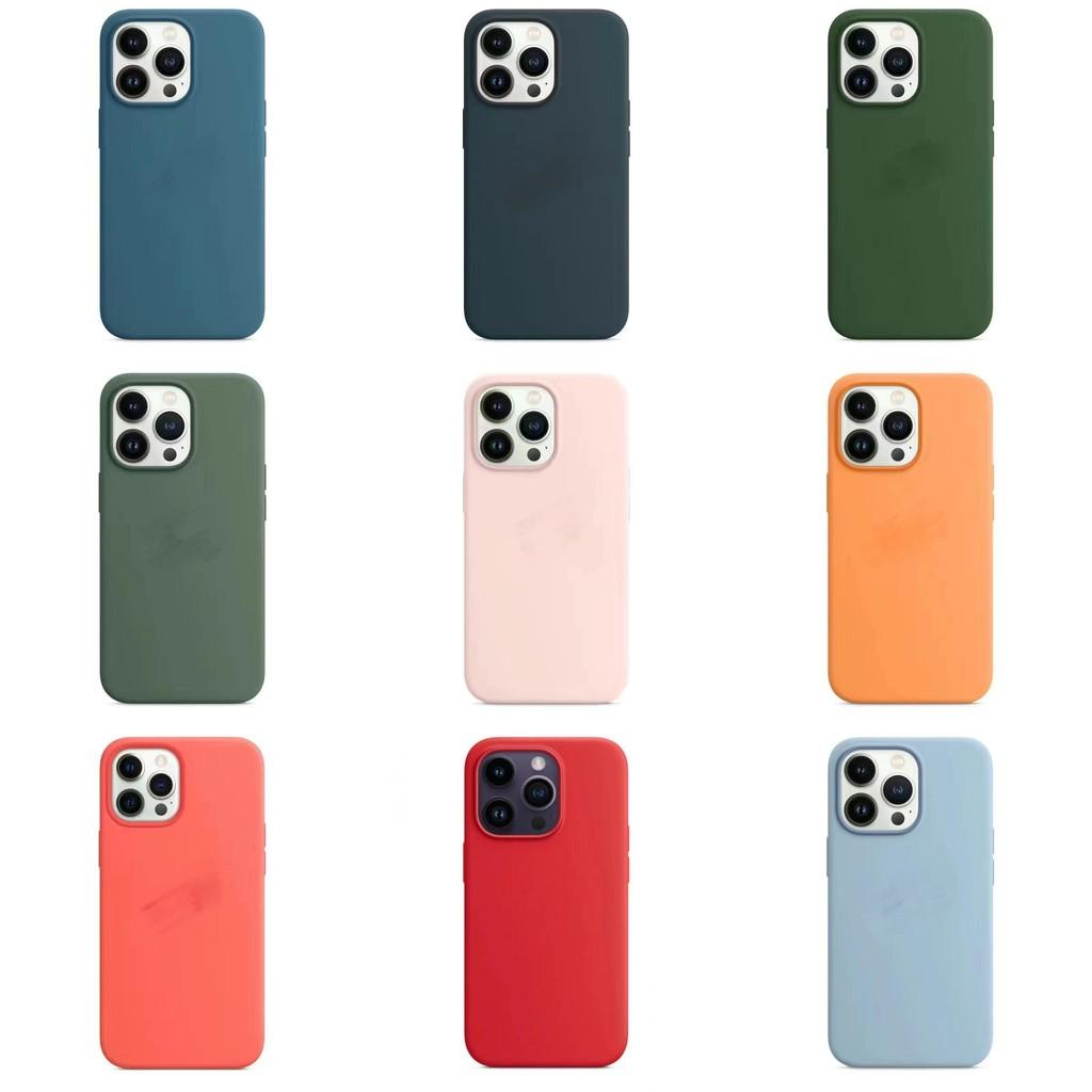 Silicone Liquid Magnetic Phone Case With Shock Absorption For Iphone Pro 13
