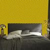 Wallpaper Geometric pattern yellow, yellow background for living room and bedroom 50x1000