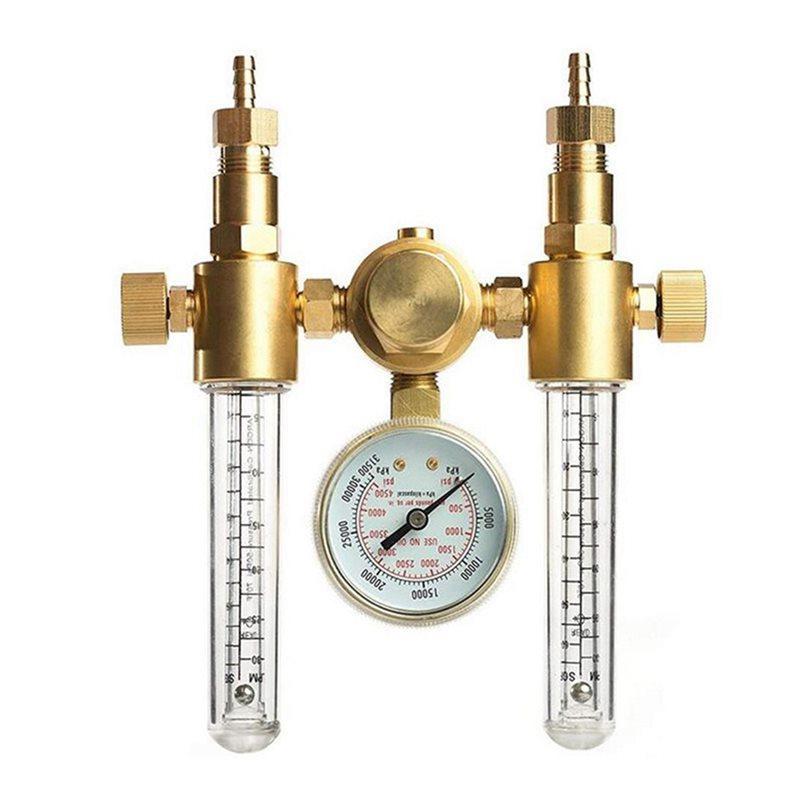 A25F-CGA580 Dual Output Argon Regulator Regulator Flow Meter Spare Parts Professional
