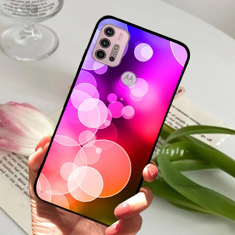 For Moto G10 Case Soft TPU Silicone Phone Cases For Motorola G13 G23 Protective Cover For Moto G100 Shockproof Bumper Fundas