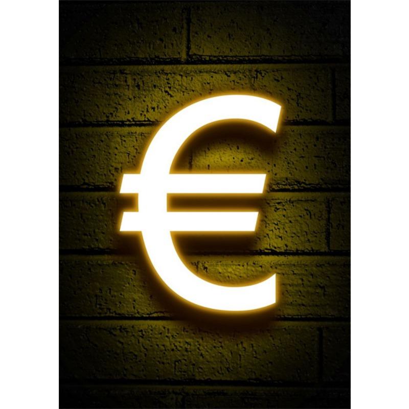 Cool Neon Signs Money Symbol Fruits Flamingo Canvas Posters Prints Pictures Wall Art Canvas Painting for Shop Home Decoration