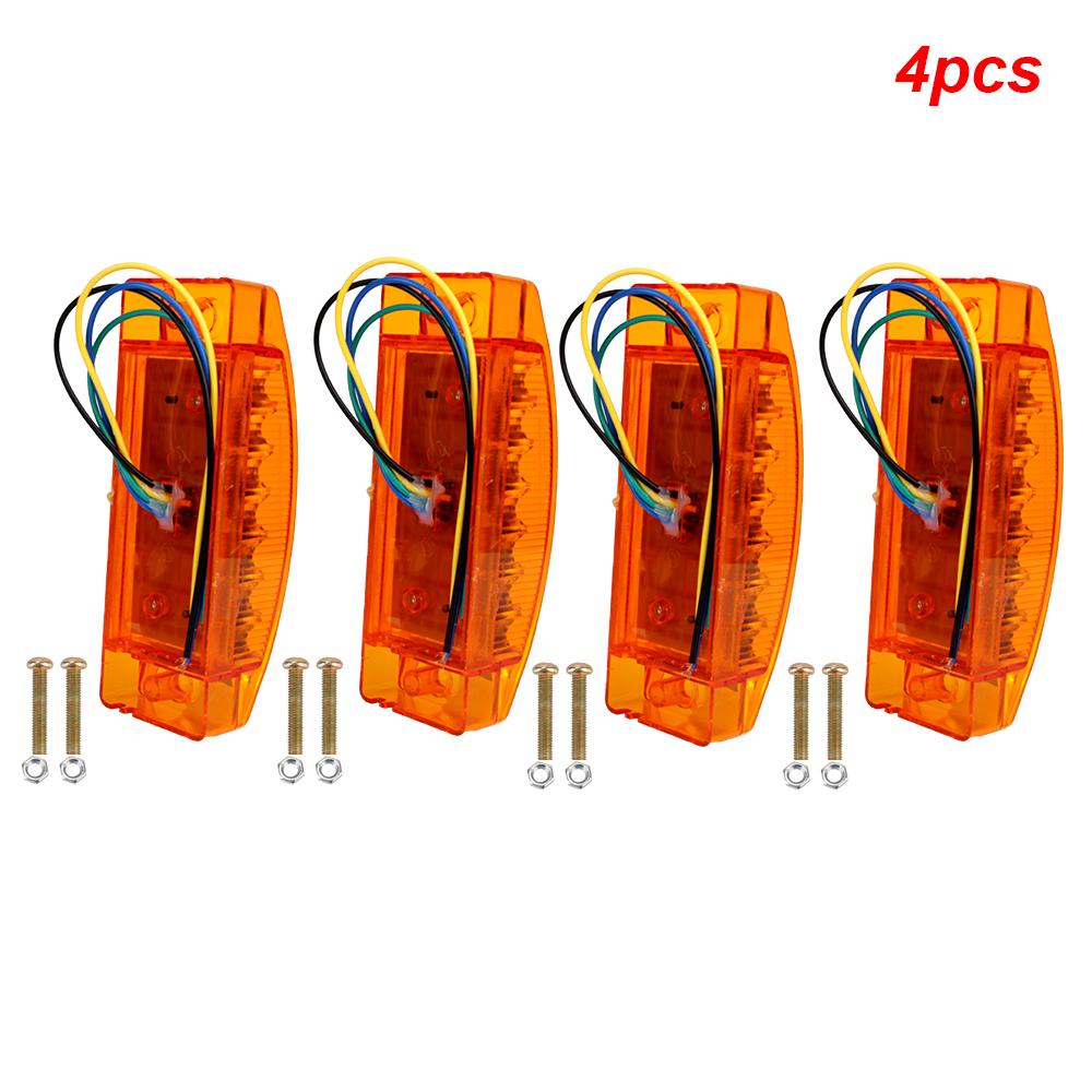 24V 12V Tailights Car Brake Stop Lights Rear Warning 21 LED Tail Light Indicators Truck Side Marker Lamps DRL Day Running Lights