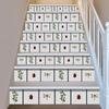 18Pcs 9 Styles PVC Wall Stickers Wall Decoration Insects 150x150x0.3mm 2pcs/style