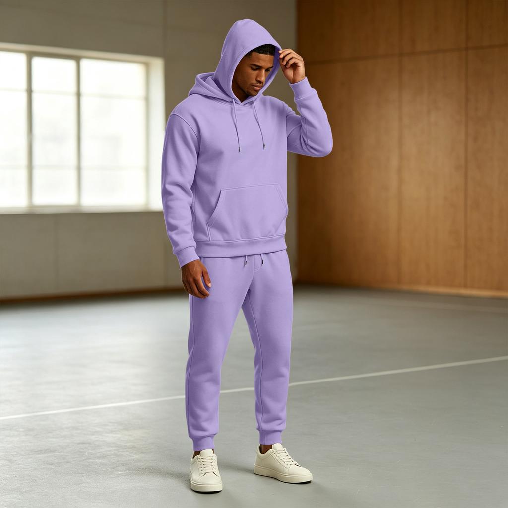 Herren Casual Sweatshirt Set für Herbst Winter Sport Aktive Kleidung
