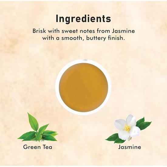 Octavius Jasmine Green Tea Tin Can |Supports Weight Loss | Detox Tea | Antioxidant Rich | Highly Recommended by Dieticians | 75 Gms (40 Cups)