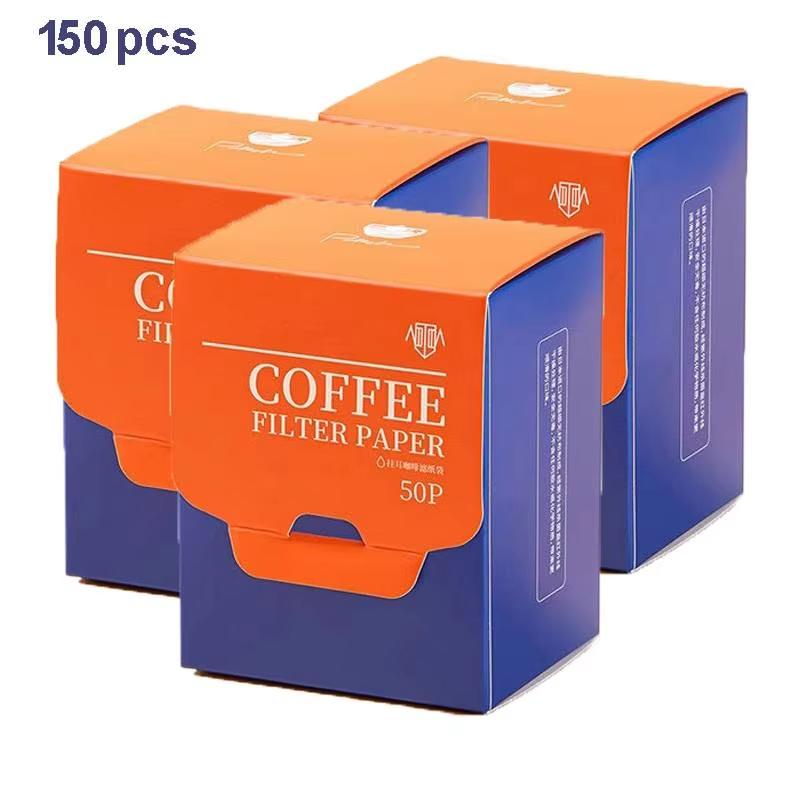 Coffee Filter Paper Bags Boxed Disposable Filter Paper Bag with Handle Hanging Ear Office Household Espresso Coffee Accessories