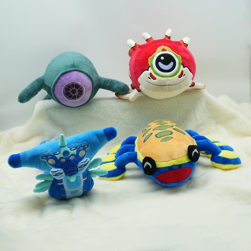 New Anime Subnautica Plush Subnautica 2 Oculus Sea Creature Plush Game Peripheral Death Leviathan Plushie Doll Toy Fans Gift