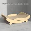 Creative Cats Scratcher Board Lounge Chair Provide Fun for Cats Friend Indoor Entertainment Enriching Furniture