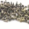 100sets/bag Metal Double Cap Rivets Studs Round Rivet for Leather Craft Bag Belt Garments Hat Shoes Pet Collar Decor