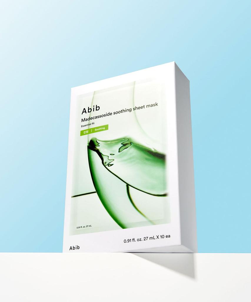 Madecassoside Soothing Sheet Mask Essential Fit 10 Sheets