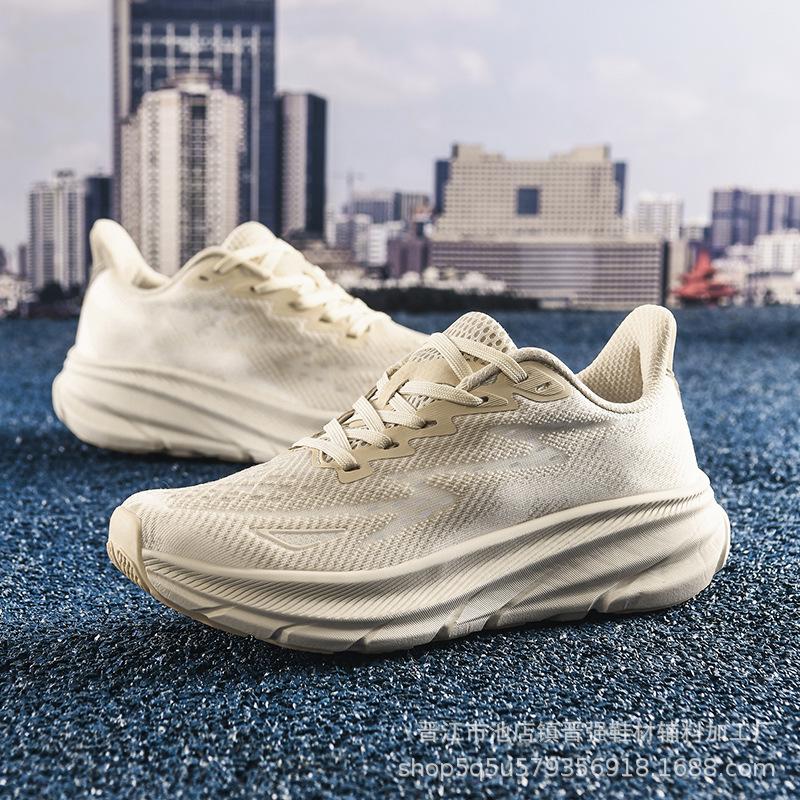 Breathable Jaka Professional Marathon Racing Running Shoes Lightweight Soft Sole Shock Absorber Outdoor Leisure Sports Tide Shoes