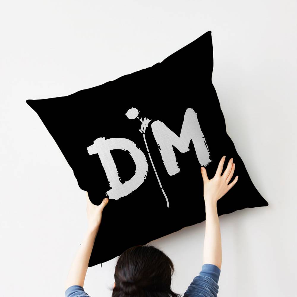 Electronic Rock D-Depeche Cushion Cover Polyester Sofa Cushions Decorative Throw Pillows Home Decoration Pillowcover